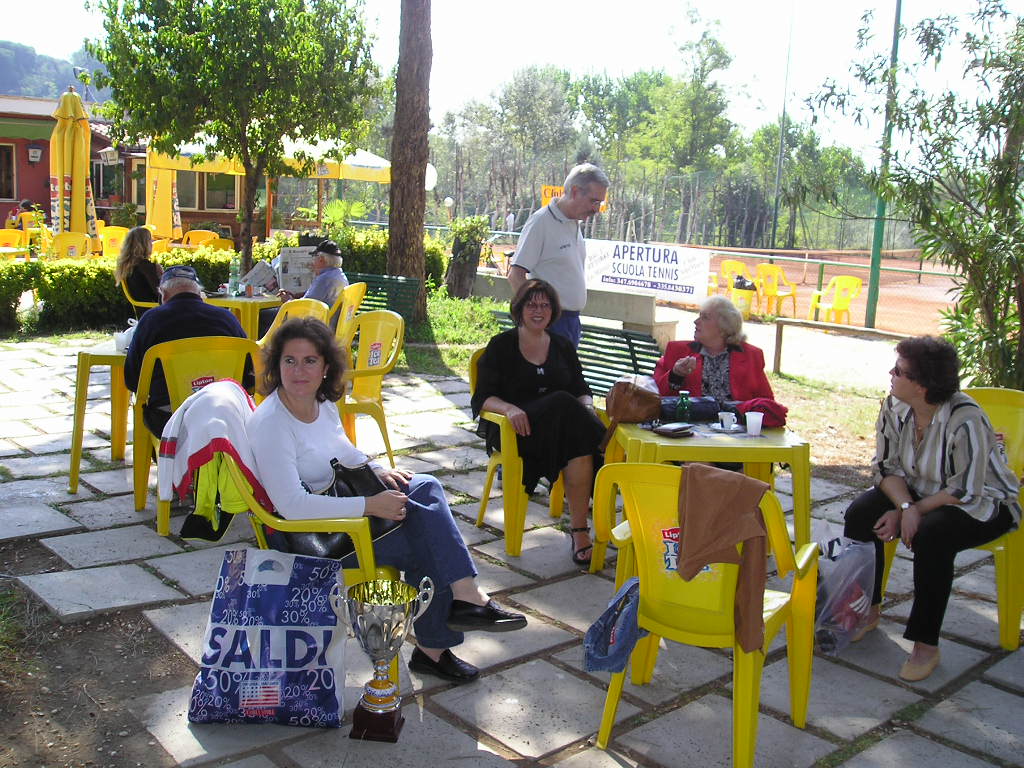 In attesa del pranzo di gala